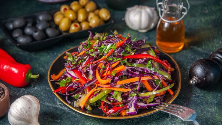 An Amazing Fermented Israeli Salad Recipe