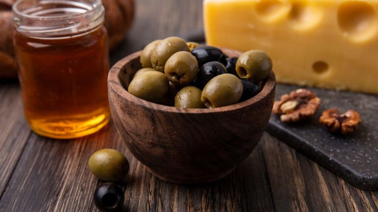 Lacto-fermented Olives