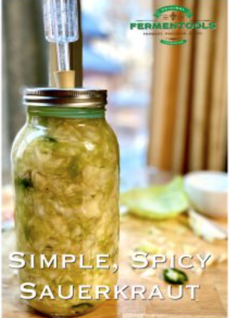 SIMPLE, SPICY SAUERKRAUT