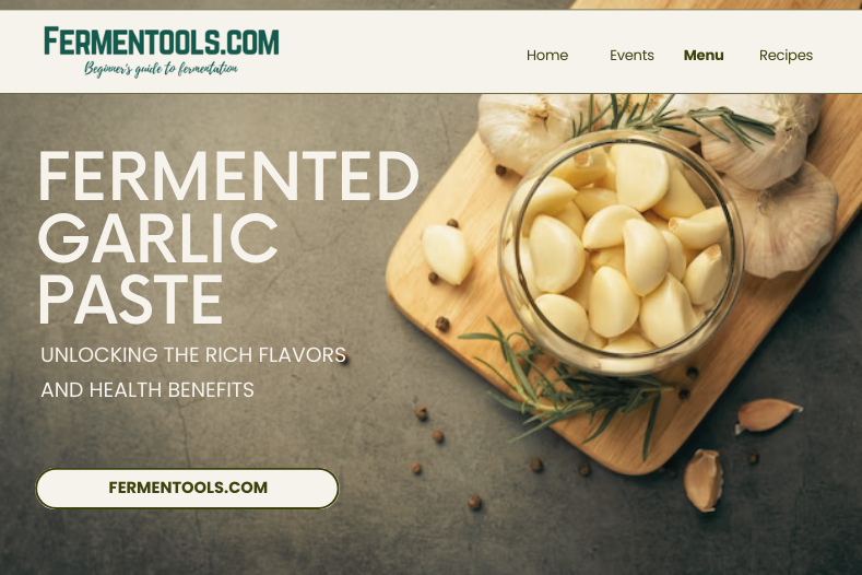 Fermented Garlic Paste