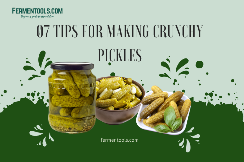 7 Expert Tips For Making Crunchy Pickles At Home.
