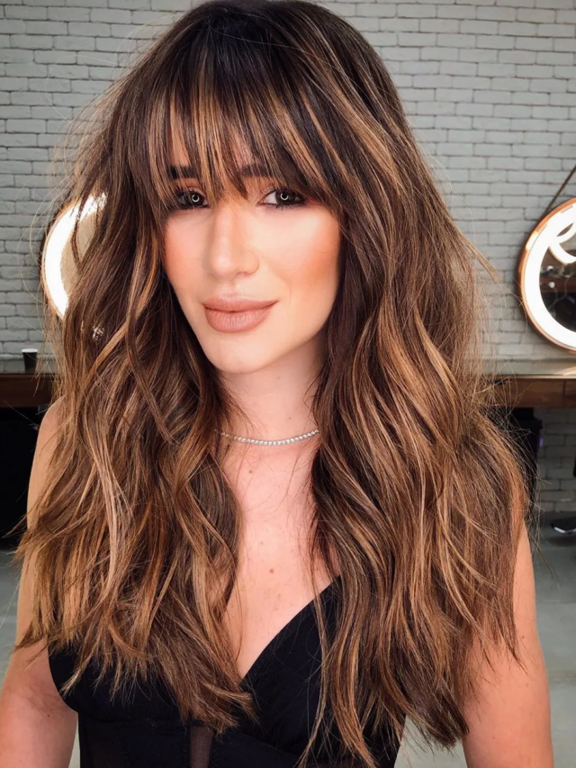 7 of the Most Gorgeous Long Hairstyles with Bangs