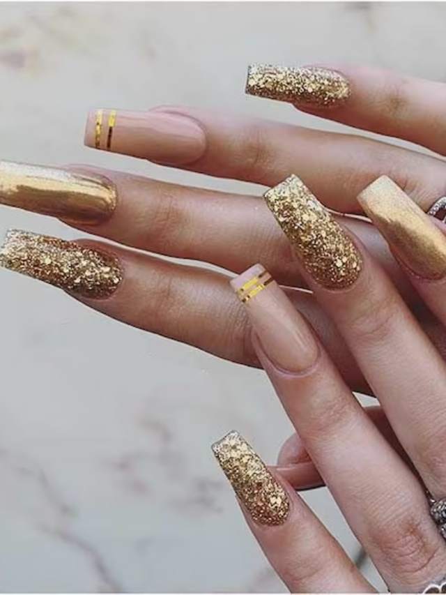 9 Gold Nail Ideas That Will Bring a Touch of Opulence to Your Next Mani