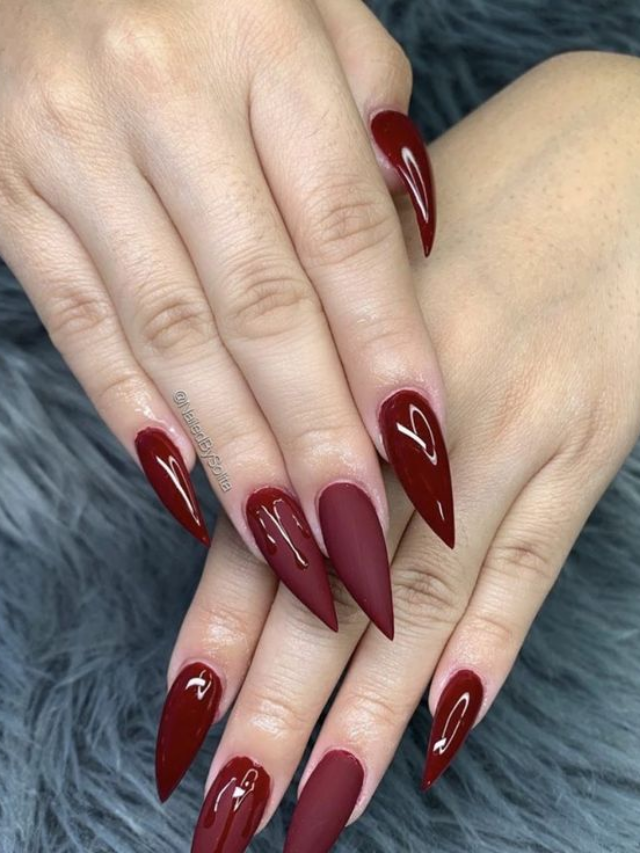 9 Burgundy Nail Ideas To Inspire Your Next Fall Manicure