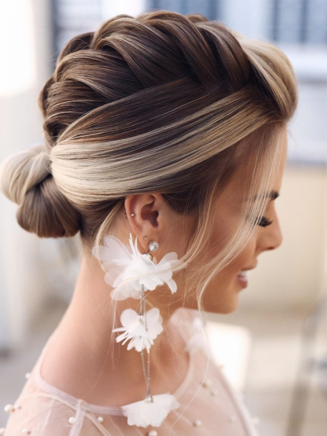 6 Chic Wedding Hair Updos for Elegant Brides