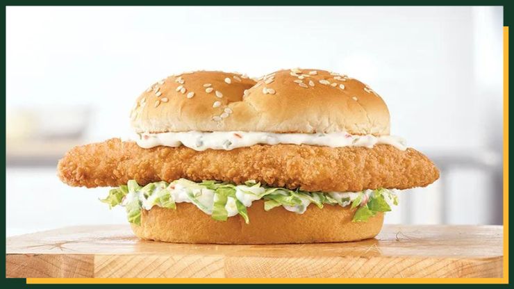 Arby's Crispy Fish Sandwich