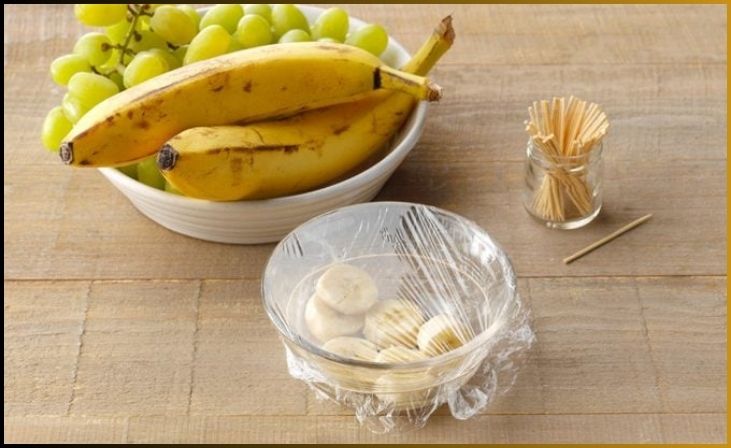  Banana Trap with Plastic Wrap