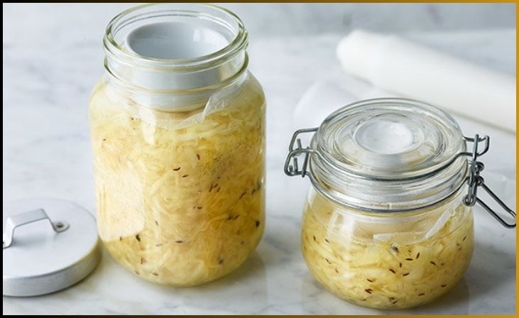 Easiest Sauerkraut in a Jar From a Packaged Kit