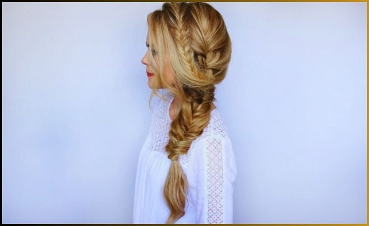 Festive Fishtail Braid