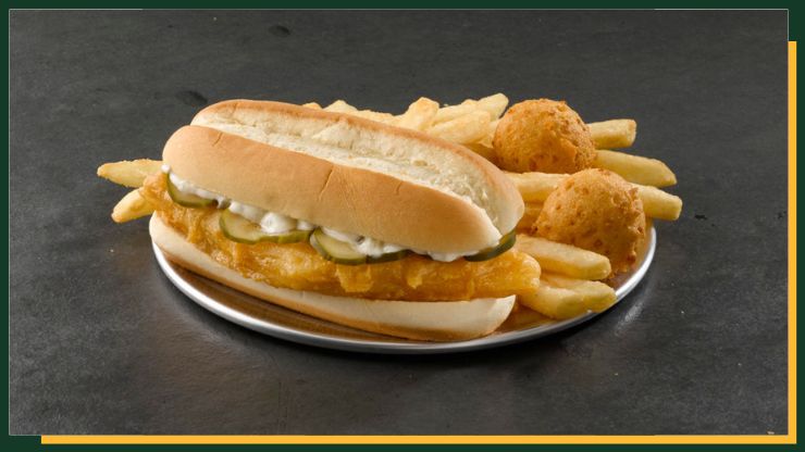 Long John Silver's Fish Sandwich