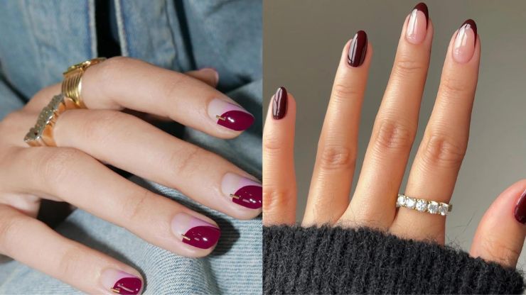 These 7 Burgundy Nail Designs Will Boost Your Upcoming Fall Manicure