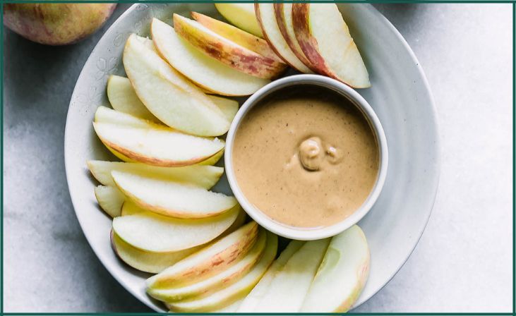 Apple Slices with Peanut Butter