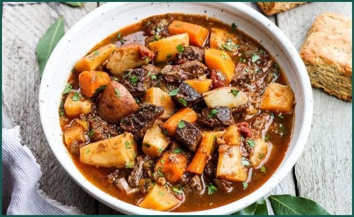 Hearty Beef Stew with Root Vegetables