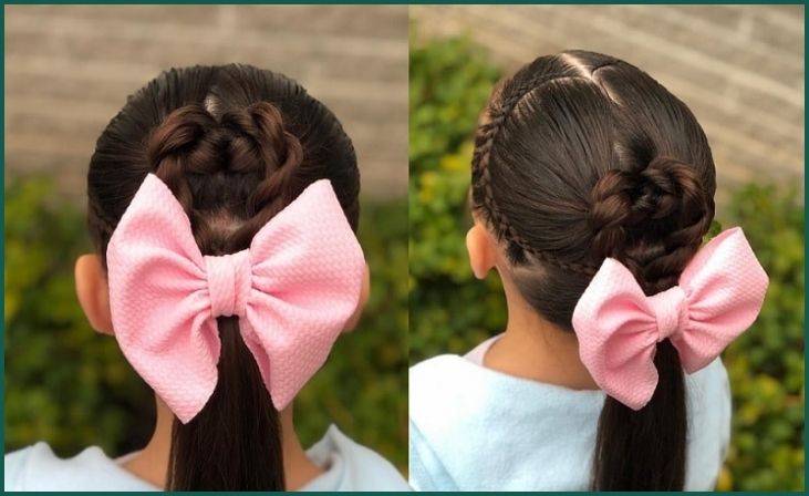 High Ponytail with Bow