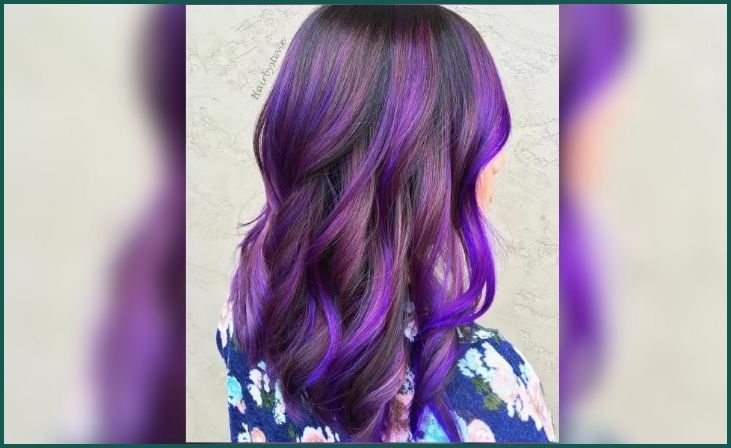 Purple Balayage