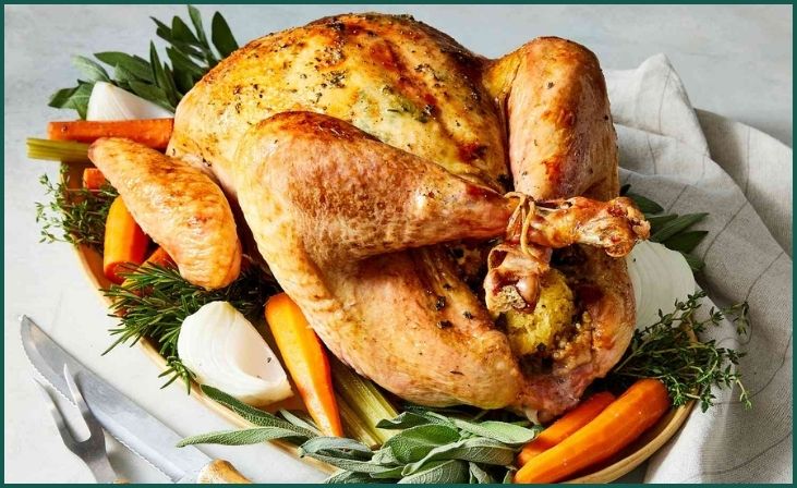 Roast Turkey with Herb Butter