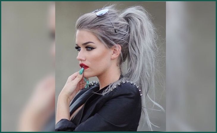 Silver Ponytail