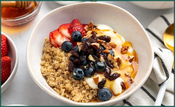 Quinoa breakfast bowls