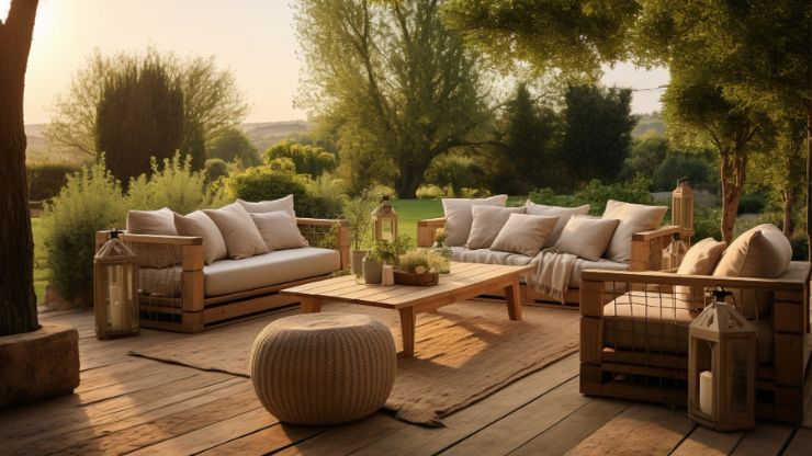 8 Concrete Patio Ideas for a Cozy Outdoor Retreat