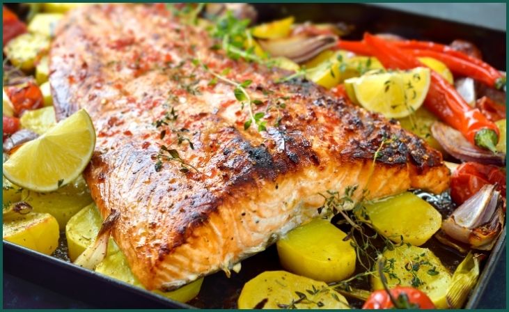 Herb-Roasted Salmon Fillets
