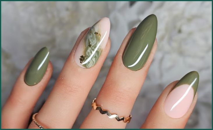 Olive Green Marble