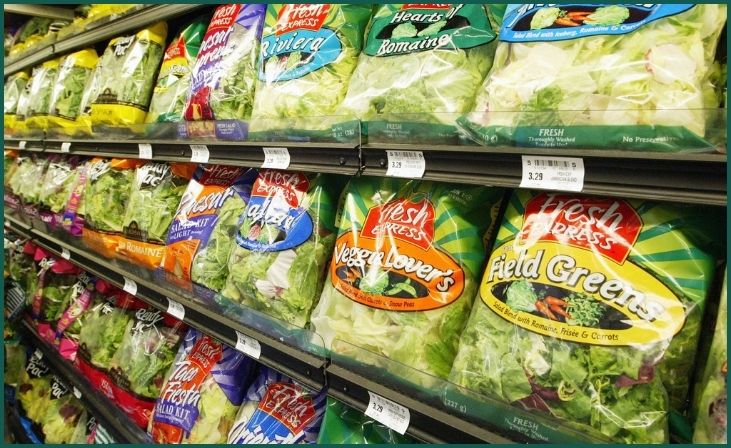 Pre-Packaged Salads:
