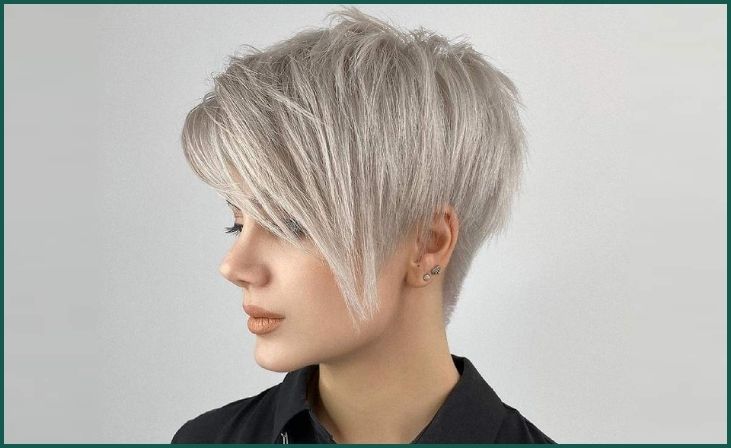 The Textured Long Pixie