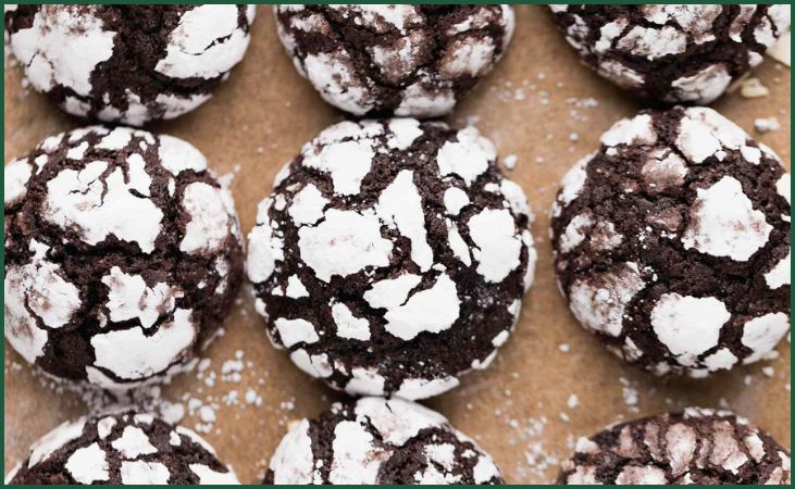 Chocolate Crinkle Cookies