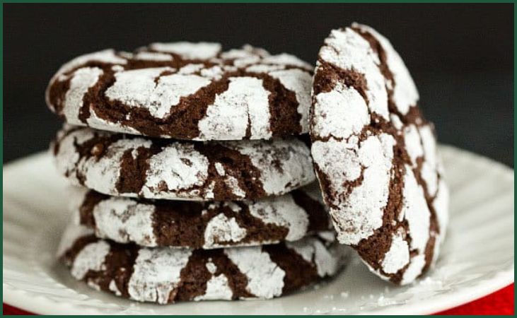 Chocolate Crinkle Cookies