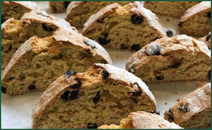 Cranberry Almond Biscotti