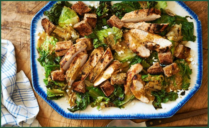 Grilled Chicken Caesar Salad