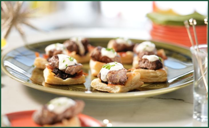 Mini Beef Wellington Bites