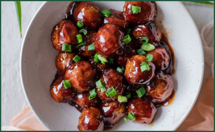 Sweet and Spicy Meatballs